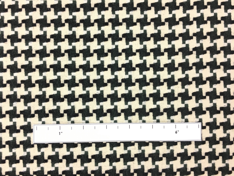 Italian Virgin Wool Novelty Houndstooth1