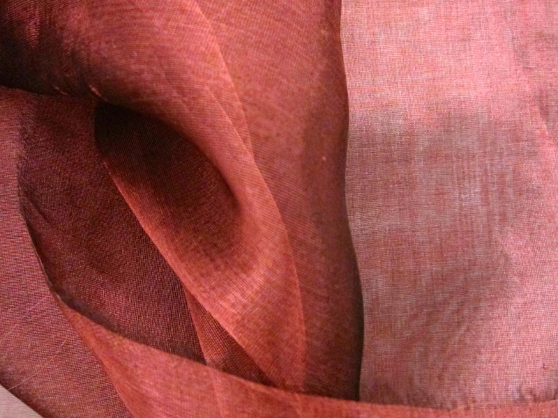 Metallic Silk Organza0