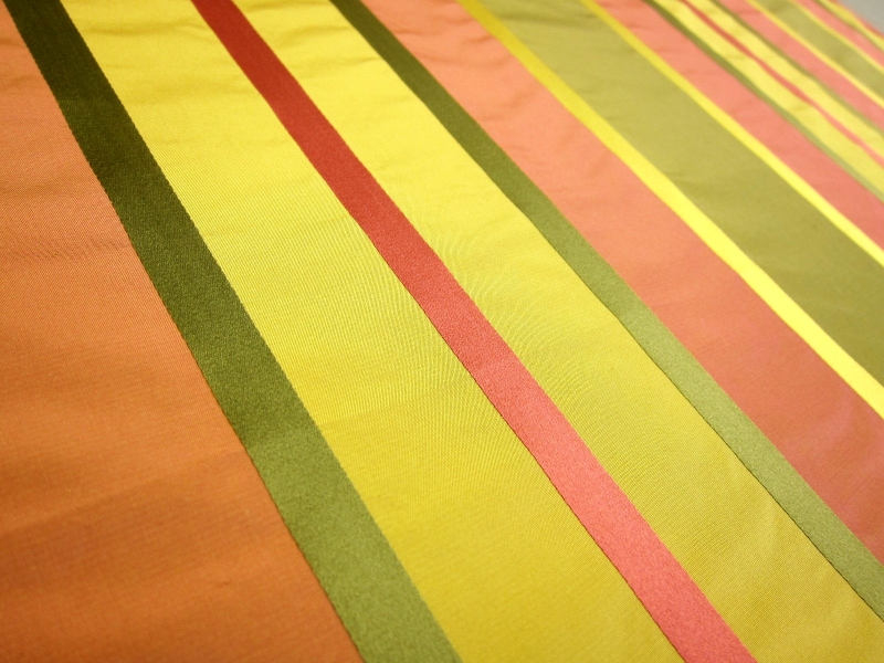 Silk Taffeta Satin Stripe2
