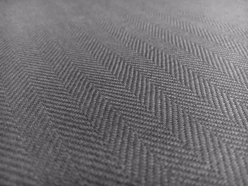 Upholstery Linen Herringbone in Graphite0