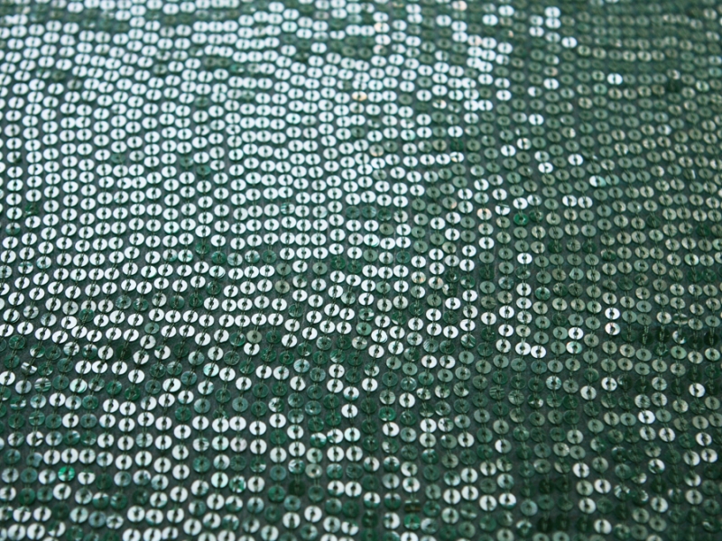 Sequins on Silk Chiffon0