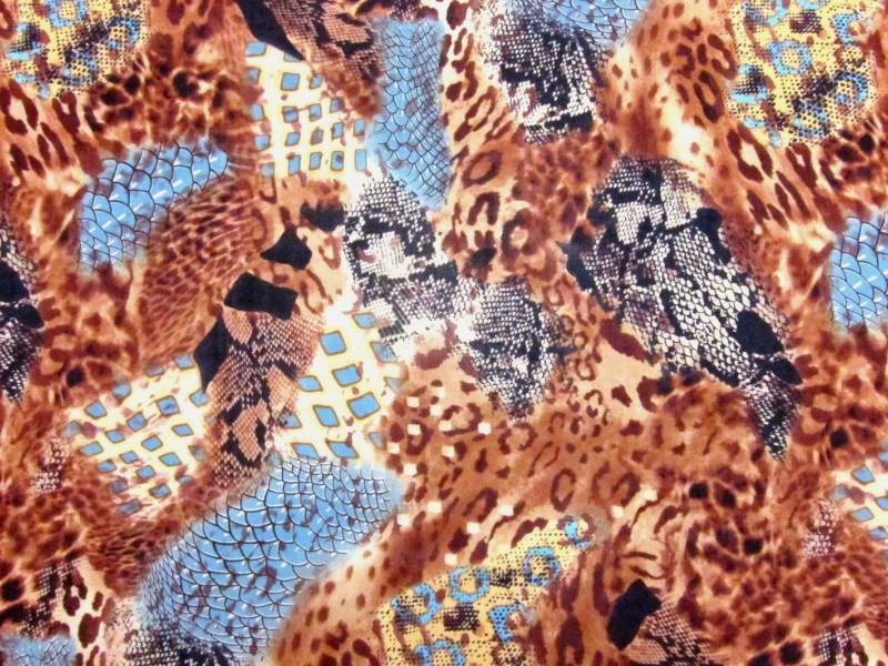 Printed Silk Chiffon0