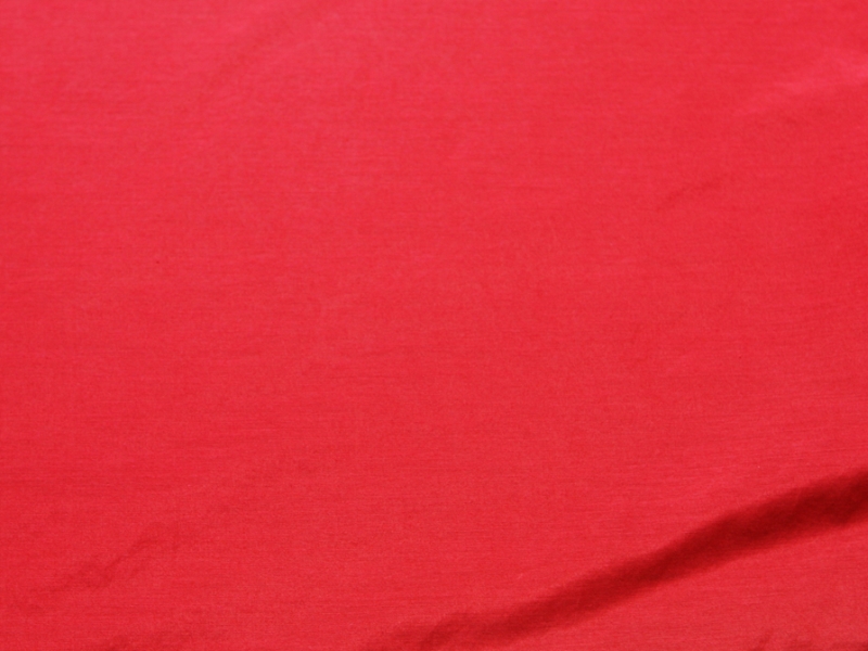 Silk Cotton Voile in Ruby0