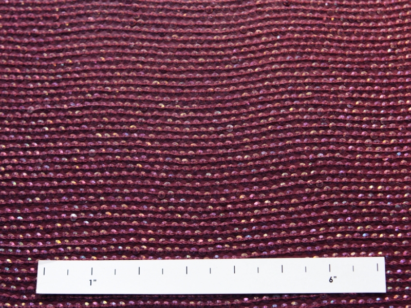 Sequins on Silk Chiffon1