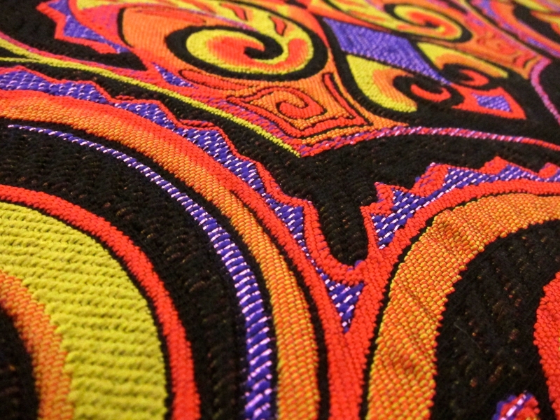 Metallic Silk Blend Brocade2