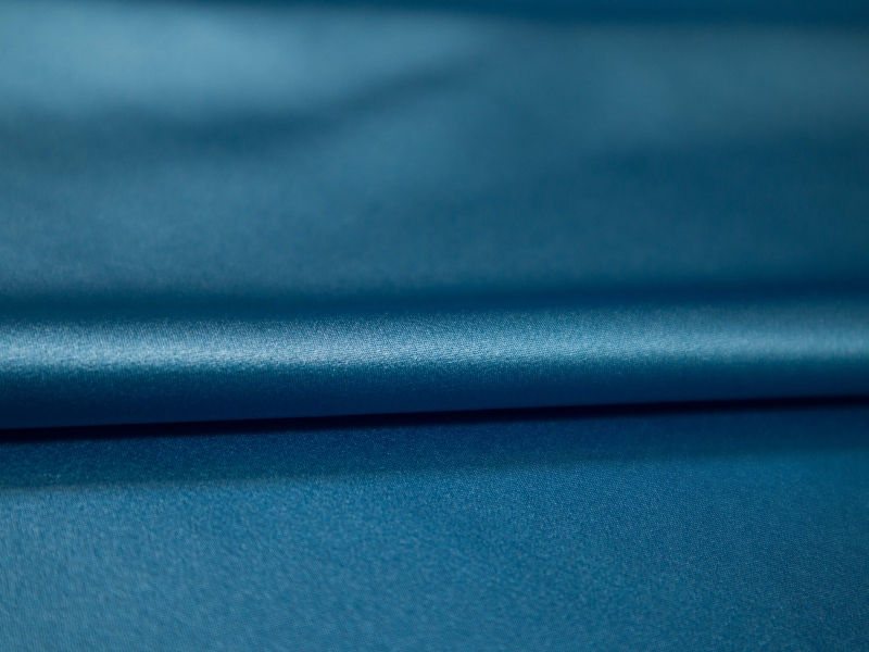 Solid silk charmuese in Stratosphere- flat