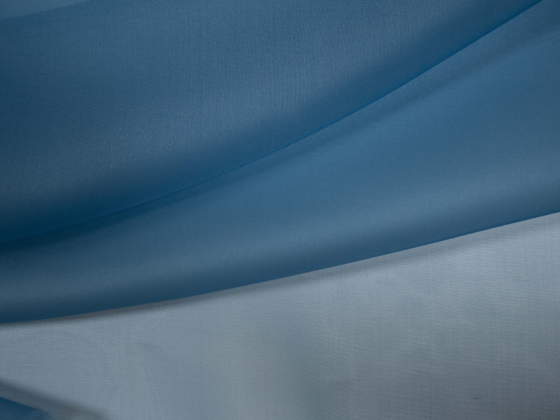 Solid organza in stratosphere folded