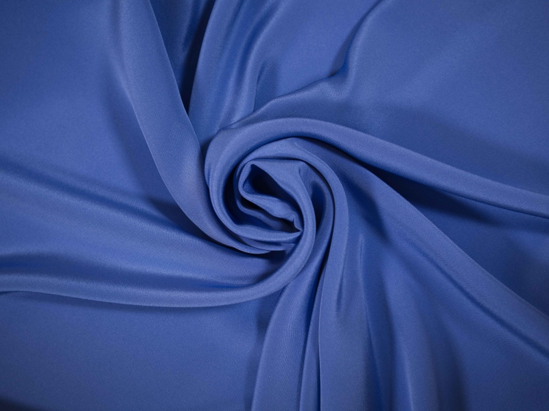 silk 4 ply crepe in Astral- draped