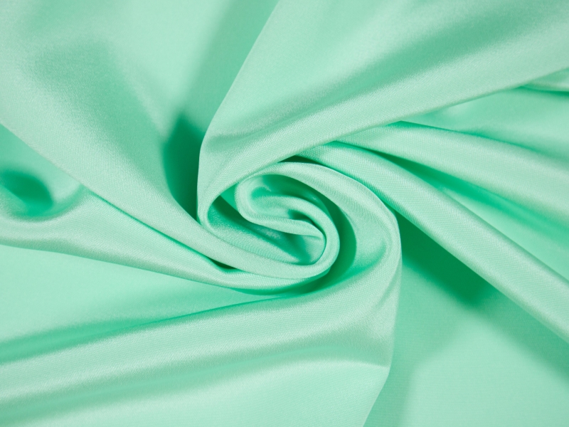 4 ply silk crepe in Aruba- draped