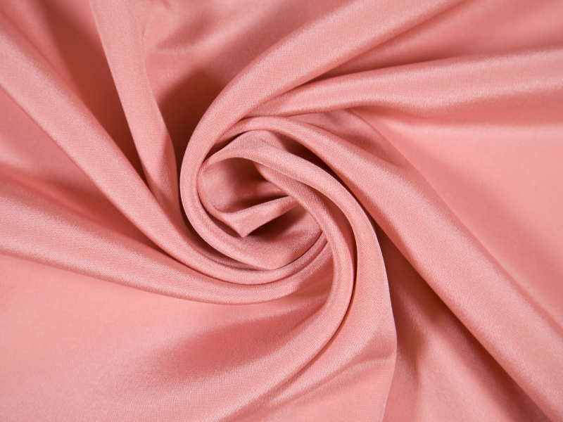 4 ply silk crepe in dusty pink- draped