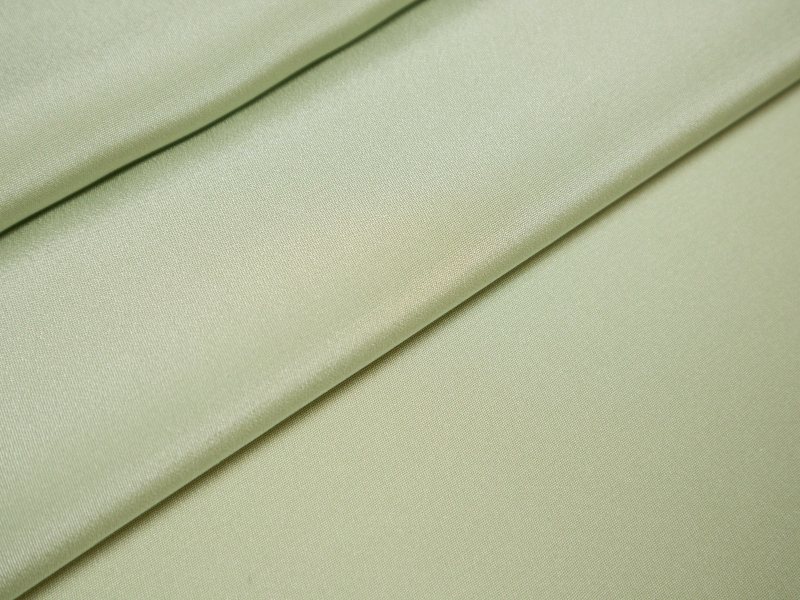 4 ply silk crepe in sage - folded