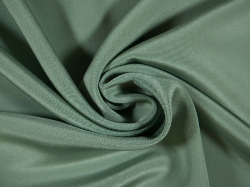 4 ply silk crepe in dill- folded