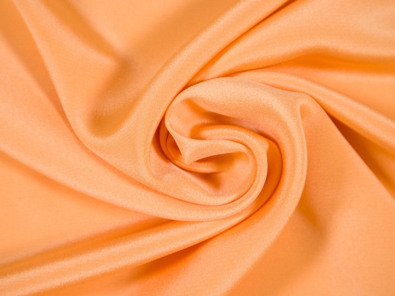 4 ply silk crepe in parfait draped