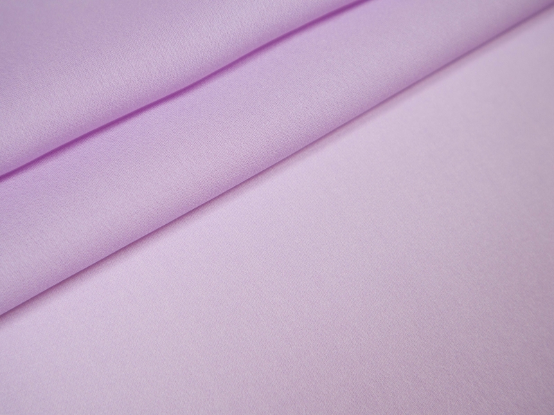 Silk Georgette in orchid folded