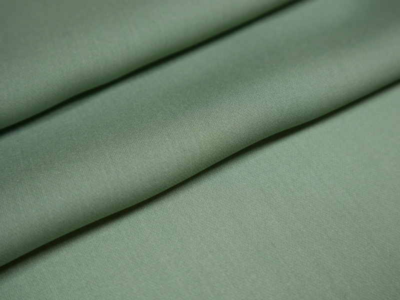 Silk Georgette in dill folded