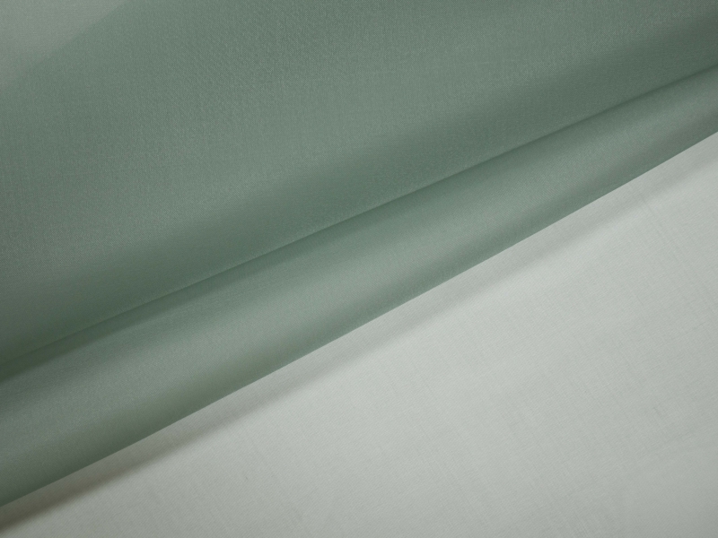 Solid organza in Dill folded