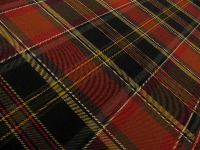 Heavy Woven Cotton Plaid2