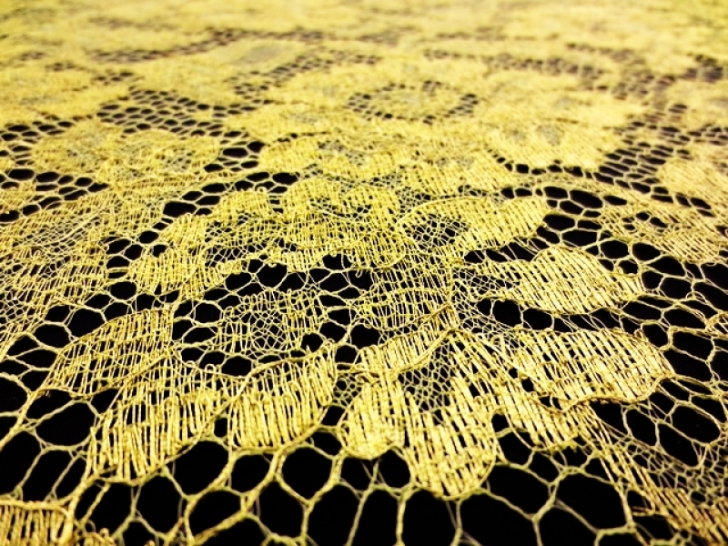 Metallic Chantilly Lace2