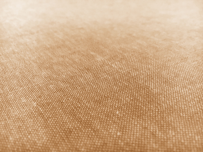 Yarn Dyed Linen Cotton Blend in Leather0