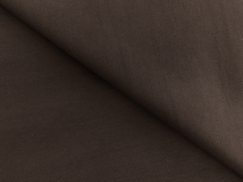 Doubleface Ponte Knit in New Chocolate1