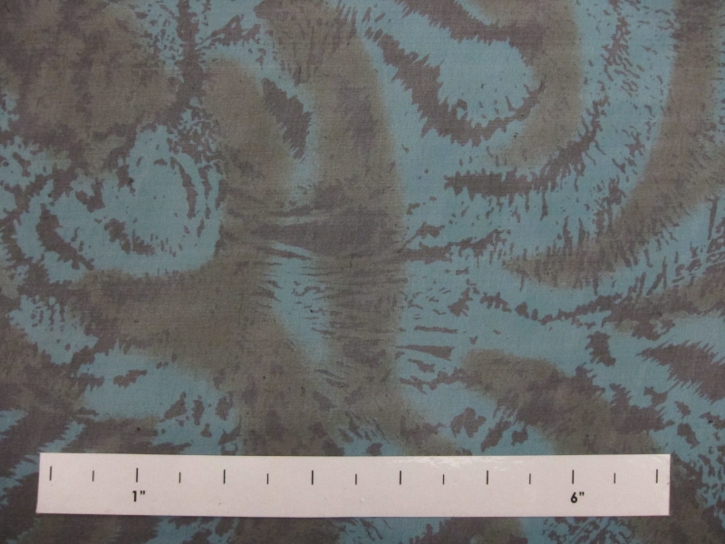 Iridescent Silk Chiffon Print0