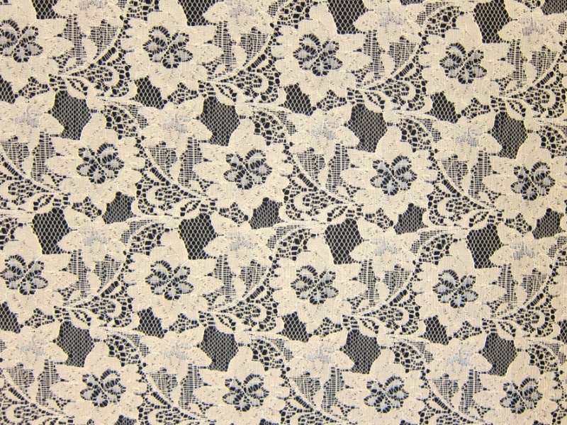 Tafetta Backed Lace0