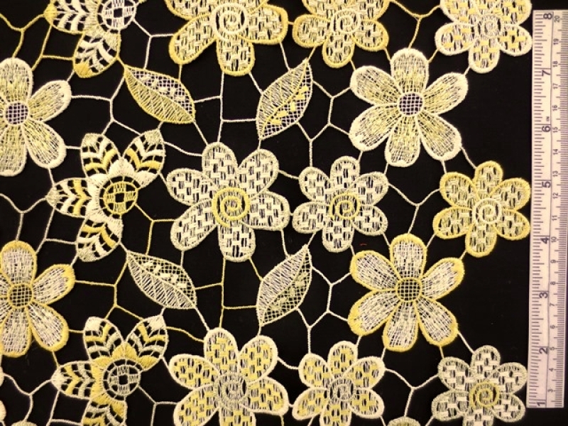 Metallic Guipure Lace0