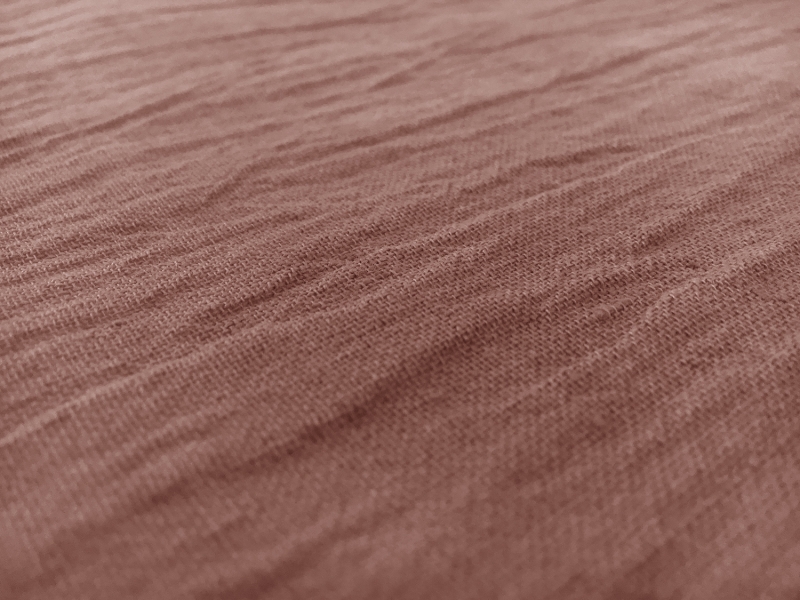 Crinkled Linen Gauze in Blush2