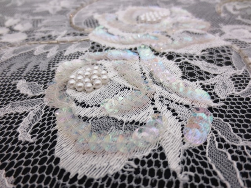 Beaded Chantilly Lace2