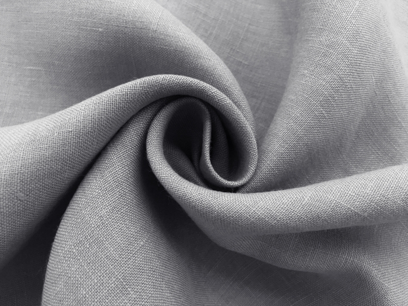 Belgian Sanforized Linen in Silver1