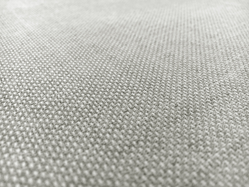 Italian Wool Birdseye Suiting in Grey2