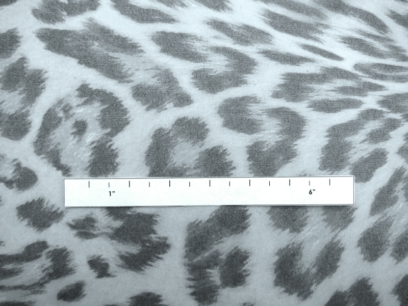 Printed Metallic Silk Chiffon1