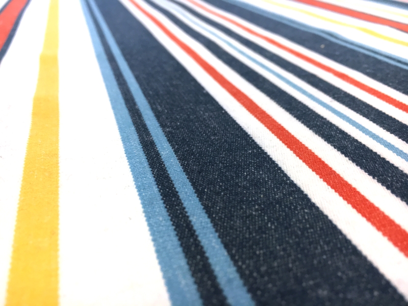 Cotton Upholstery Woven Stripe2