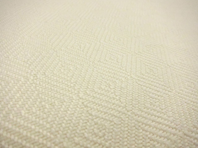 Bamboo and Linen Dobby Upholstery in Antique White0