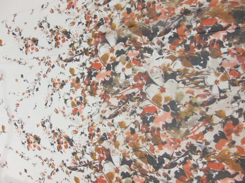 Printed Silk Chiffon0