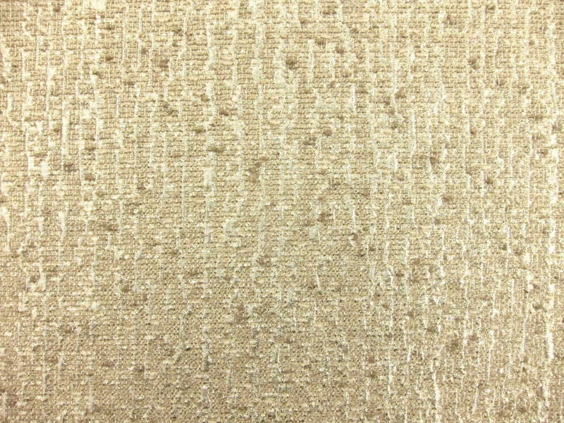 Cotton Blend Metallic Tweed0