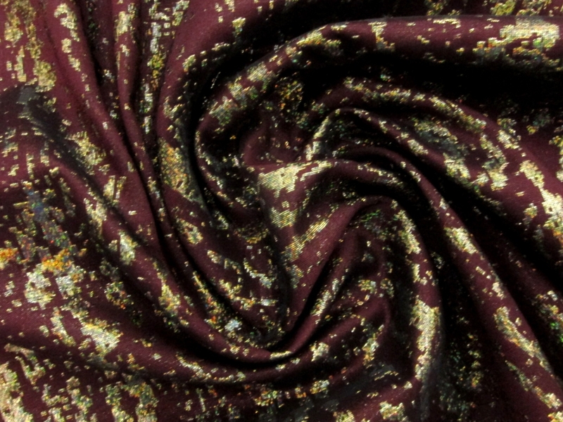 Metallic Hologram Damask3