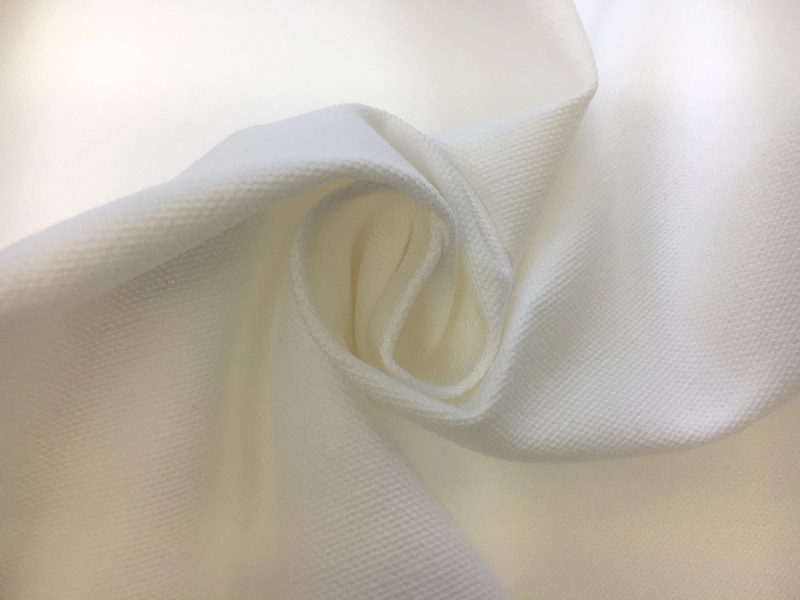 10oz Organic Cotton Canvas in White0