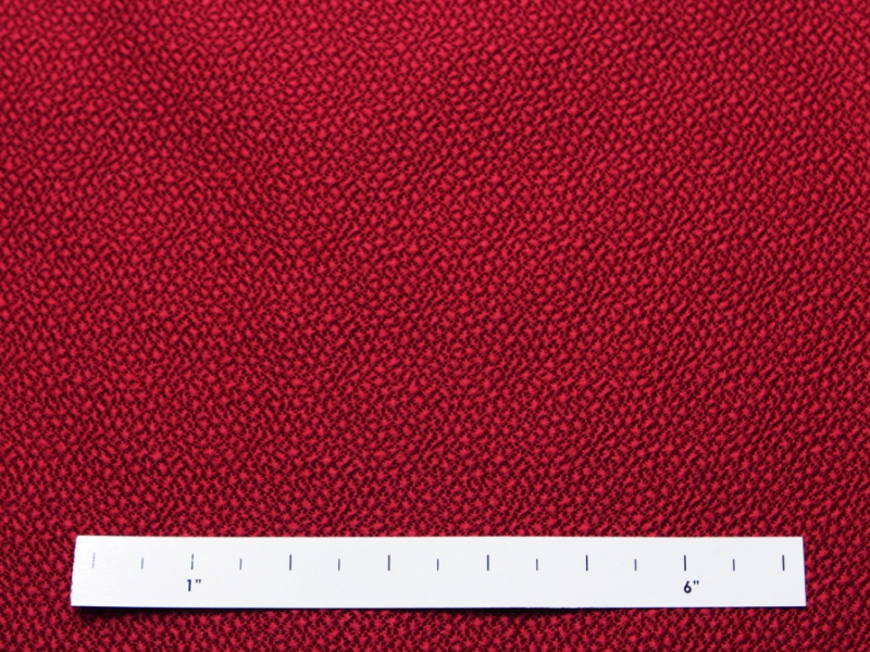 Silk and Wool Hammered Satin in Berry1