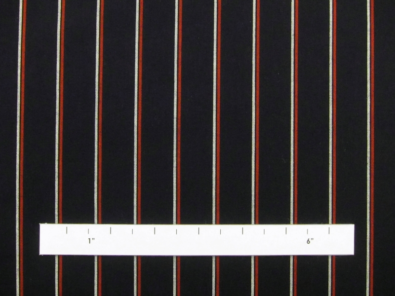 Japanese Cotton Twill  Woven Stripe2