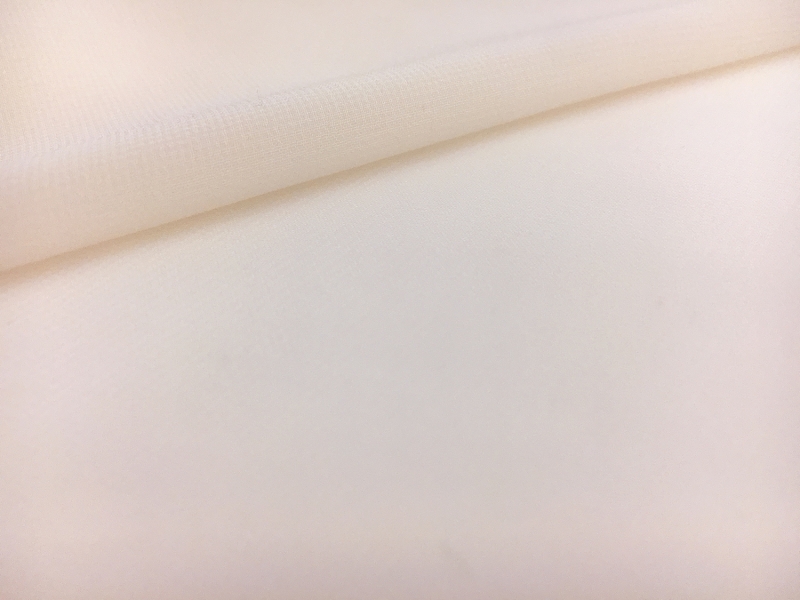 Japanese Polyester Chiffon in Bone0