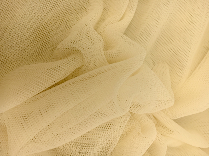 Nylon Bobbinet in Burro0