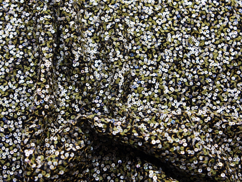 Sequins on Silk Chiffon3