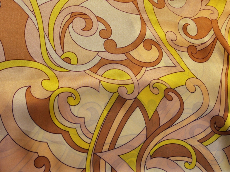 Printed Silk Charmeuse1