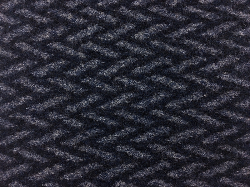 Virgin Wool Knit Herringbone0