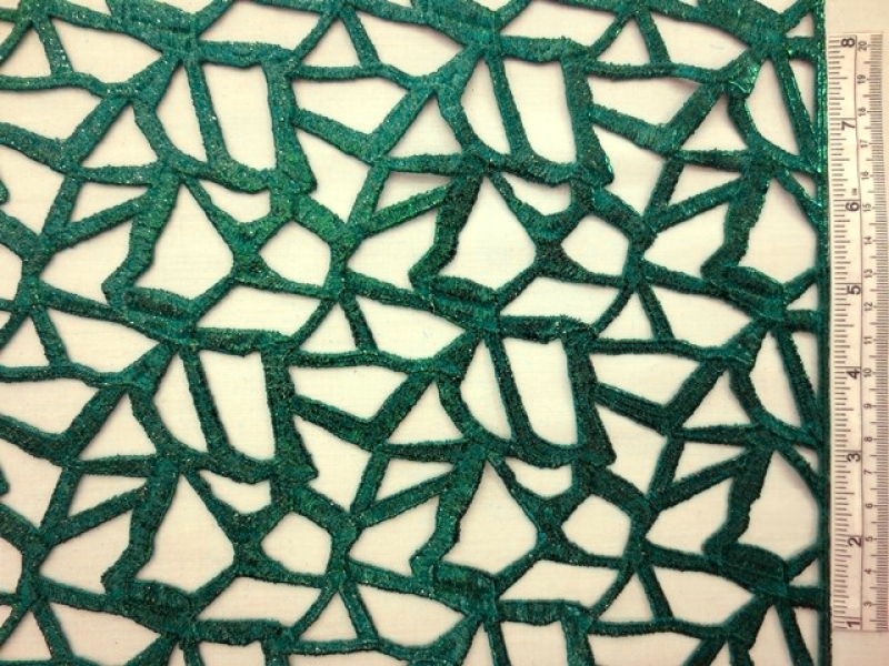 Metallic Guipure Lace0