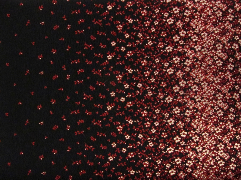 Polyester and Silk Blend Metallic Brocade0