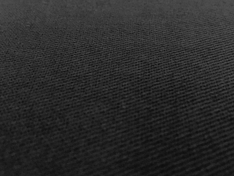 9oz Brushed Cotton Denim in Black0