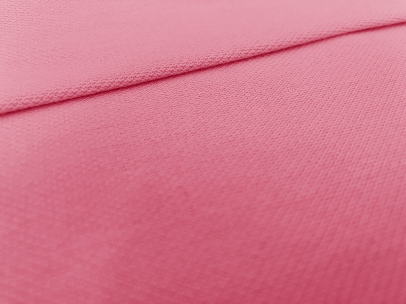 Japanese Cotton Pique Knit in Pink0