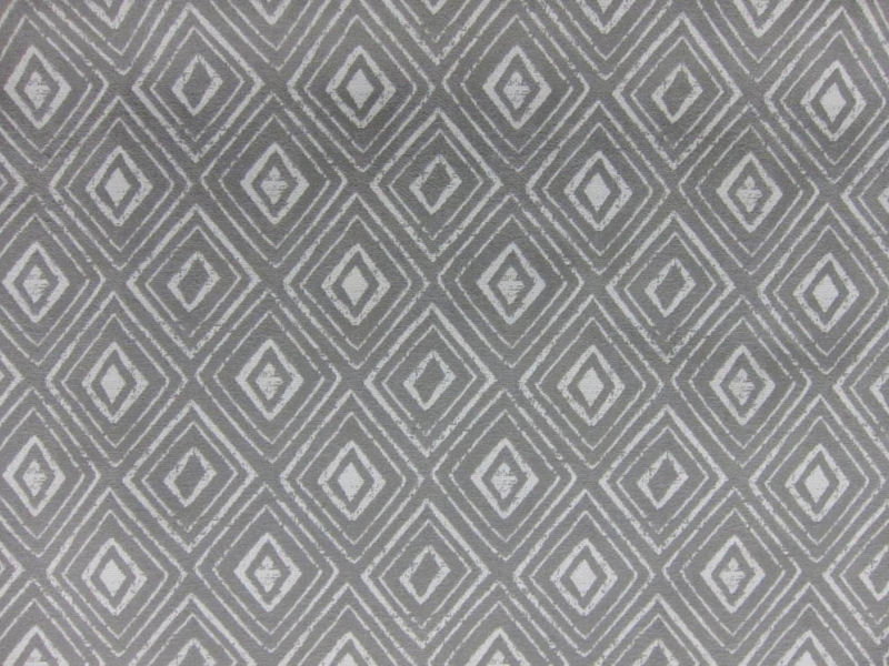Poly Cotton Upholstery Geometric Print0